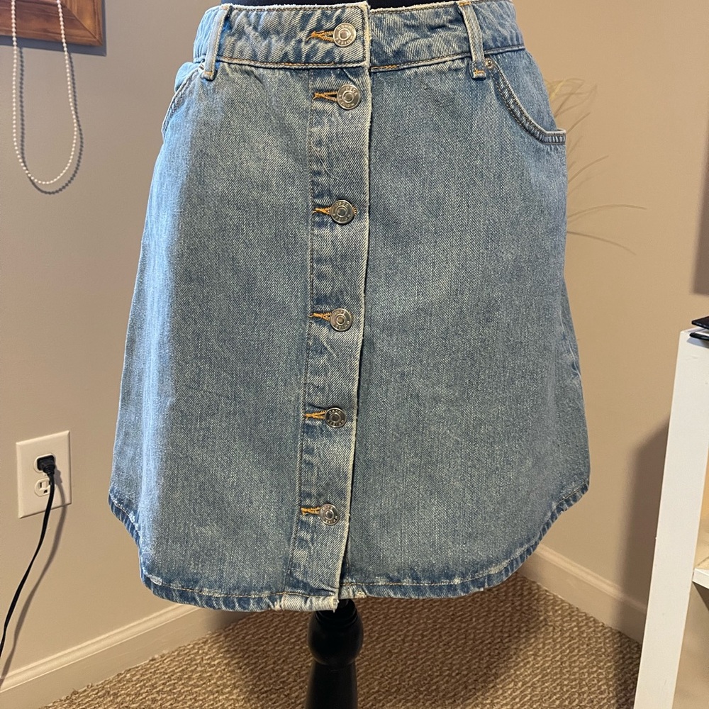 ASOS Denim Mini Skirt